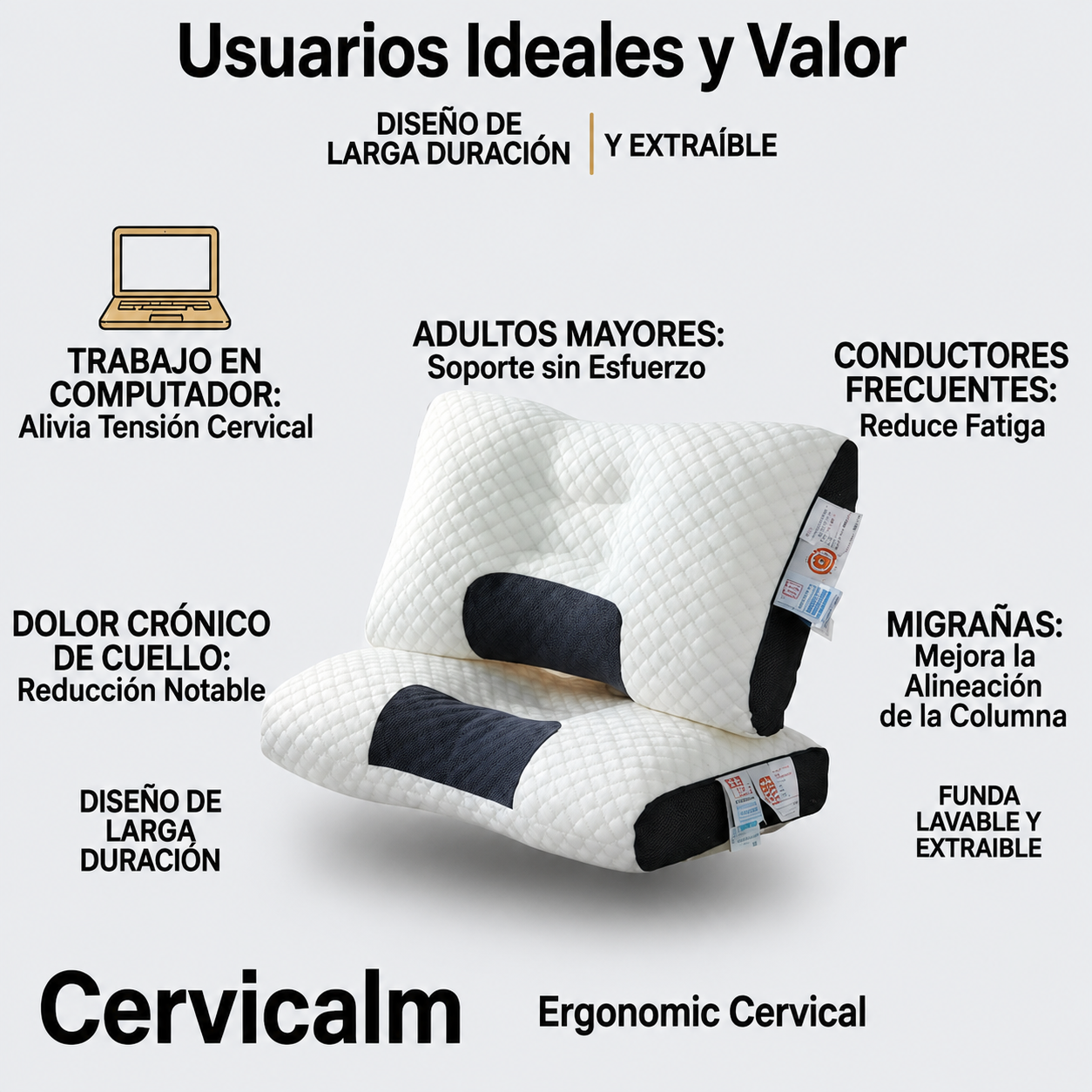 Almohada Cervical Ergonómico