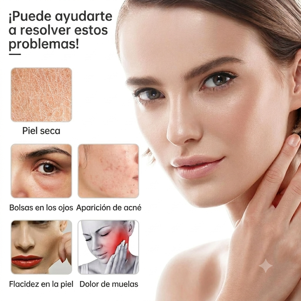 Rodillo Masaje Crioterapia Hielo Facial