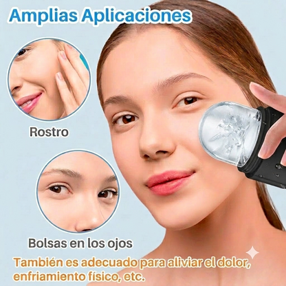Rodillo Masaje Crioterapia Hielo Facial