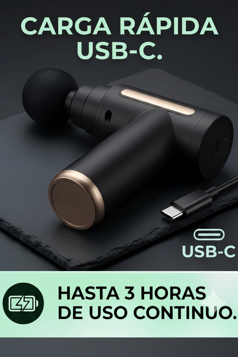Mini Pistola Masajeadora