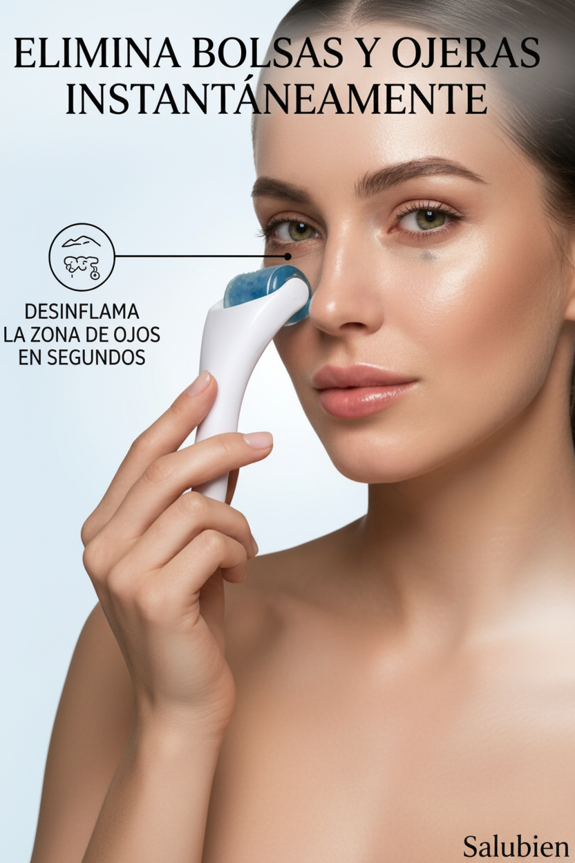 Rodillo Masajeador Crioterapia Facial