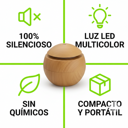 Humidificador Difusor Aromaterapia