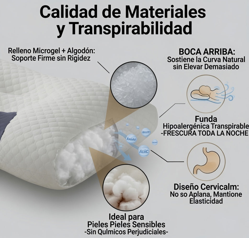 Almohada Cervical Ergonómico
